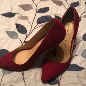 Burgundy Chinese Laundry Shoes